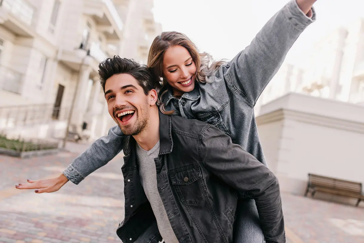 couple happy positive review